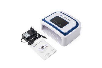 Лампа для манікюру Ledme 5B 120W Blue з акумулятором 637-4b6 фото