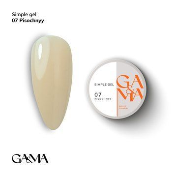GA&MA Simple gel 007 Pisochnyy 30ml 452-811 фото