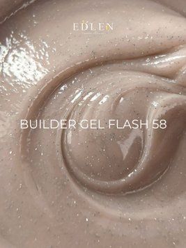 Builder gel Edlen Flash 15ml. №58 a82-c56 фото
