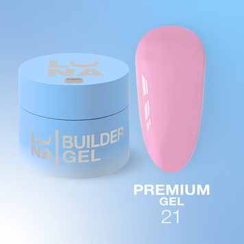 LUNAmoon Гель для нарощування Premium Gel №21 (15ml) cc8-175 фото