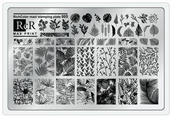 Richcolor Max Print пластини для стемпінгу 005 016-218 фото