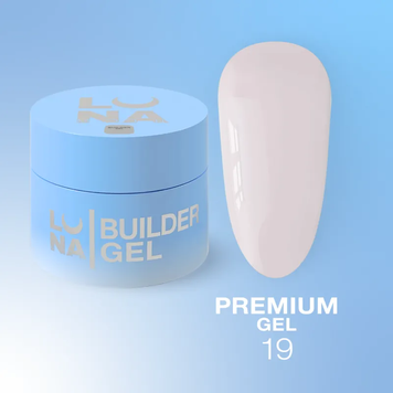 LUNAmoon Гель для нарощування Premium Gel №19 (15ml) 323-2598-0520 фото