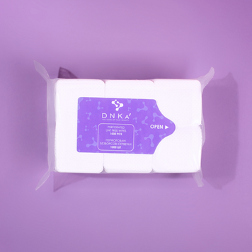 PERFORATED LINT FREE WIPES "DNKa", 1000 PCS/Перфоровані безворсові серветки 1000 шт PW-1000 фото