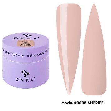 BUILDER GEL LIGHT "DNKa", 15 ml #0008 Sheriff FTBGL0008-30 фото