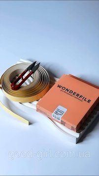 Wonderfile файл-стрічка для пилки 160*18 240гр +ножиці 389-04i фото