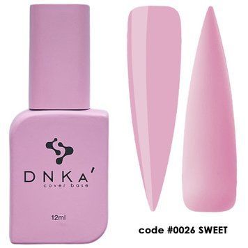 RUBBER BASE FRENCH "DNKa" (cover), 12 ml #0026 Sweet DNKA0026 фото