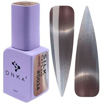 COLOR GEL POLISH CAT`S EYE "DNKa", 12 ml #0034 SILK FTCGP0034 фото