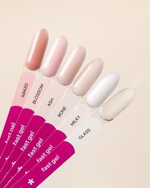Рідкий моделюючий гель ''Fast Gel",TM " Easy" to be professional",колір "milky",15мл. 350-992 фото
