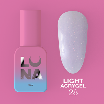 LUNAmoon Рідкий Гель Light Acrygel №28 (13ml) 249-2399-0467 фото