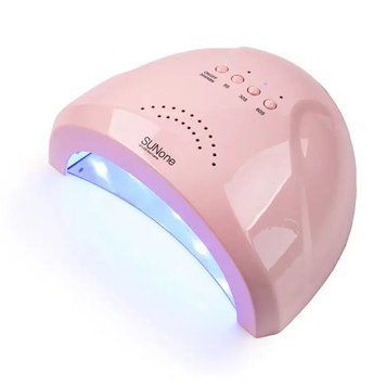 Лампа для манікюру LED+UV Sun One Pink 48w 1міс 26a-517 фото