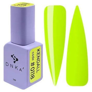 COLOR GEL POLISH NEW FORMULA "DNKa", 7 ml #0118 FTGPDC0118-7 фото