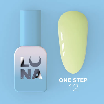 LUNAmoon Однофазний гель лак для педикюру One step №12 (8ml) i63-i5b фото