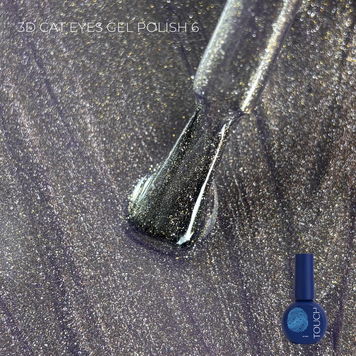 Touch Gel polish 9 ml 3D Cat Eyes, 06 2449 фото