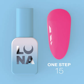 LUNAmoon Однофазний гель лак для педикюру One step №15 (8ml) 736-733 фото