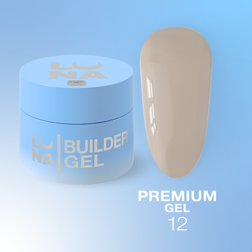 LUNAmoon Гель для нарощування Premium Gel №12 (15ml) 323-2591-0515 фото