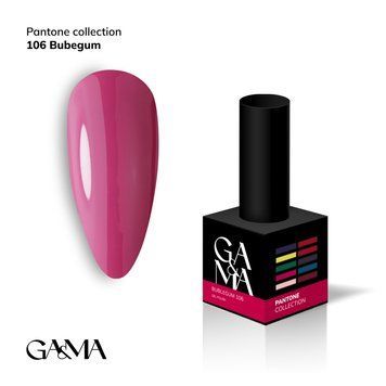 Гель-лак GA&MA 106 Bubblegum / Pantone Collection G106 фото