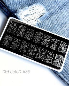 Richcolor Пластина для стемпінгу 046 424-392 фото