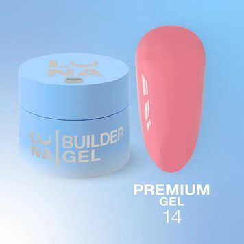 LUNAmoon Гель для нарощування Premium Gel №14 (30ml) 465-300 фото