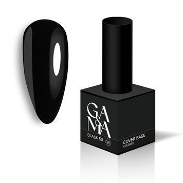 GA&MA Cover base Colored 050 Black 15ml 10i-355 фото