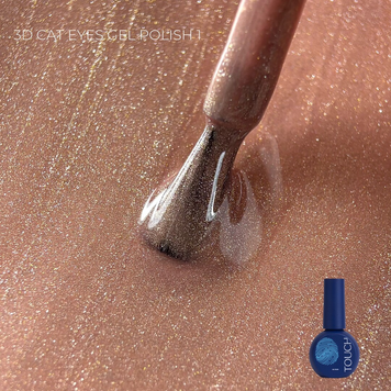 Touch Gel polish 9 ml 3D Cat Eyes, 01 2444 фото