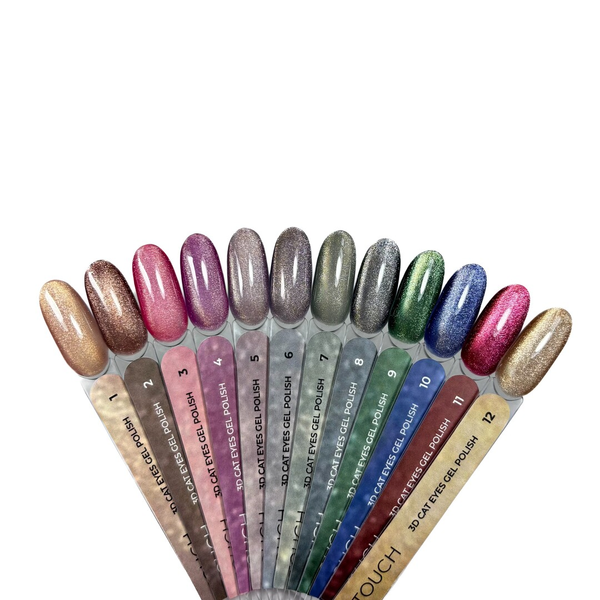 Touch Gel polish 9 ml 3D Cat Eyes, 08 2451 фото
