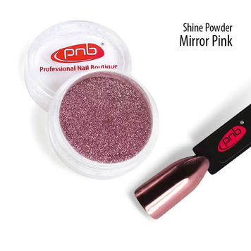 PNB Втирка Shine Powder Mirror Pink 48a-399 фото