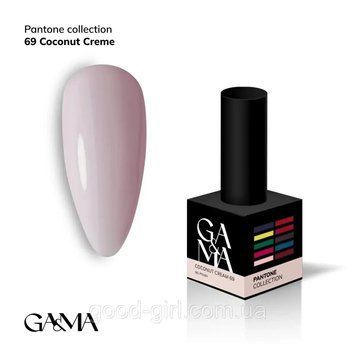 Гель-лак GA&MA Pantone Collection 69 Coconut Cream G69 фото