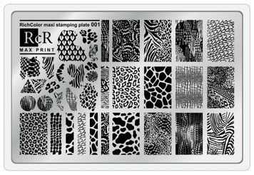 Richcolor Max Print пластини для стемпінгу 001 b7b-9i8 фото