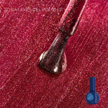 Touch Gel polish 9 ml 3D Cat Eyes, 11 2454 фото