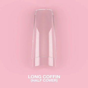 LUNAmoon Гелеві тіпси Coffin Long (Half Cover) 2c1-3a6 фото